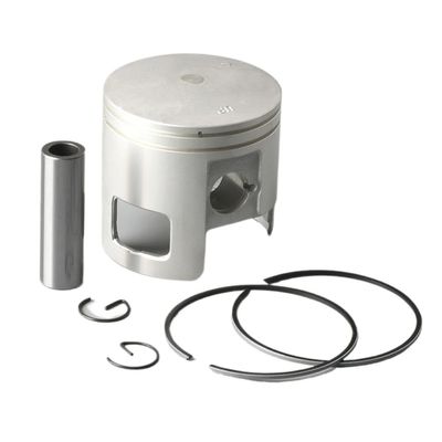 Piston 0.50Mm O/S Diameter 80.5MM 66T-11636-00 66T-11636-01 Compatible With Outboard Motor 2-Stroke E40 40X