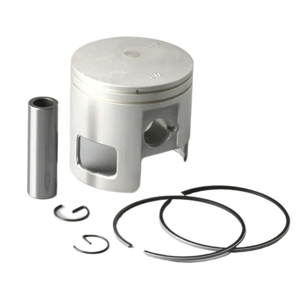 Piston 0.50Mm O/S Diameter 80.5MM 66T-11636-00 66T-11636-01 Compatible With Outboard Motor 2-Stroke E40 40X