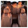 LYBCEOUF Suede Car Seat Covers 5 Seat Full Set with Backrest All Season Comfort Compatible with Sedan SUV view 2