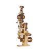 Mini Brass Steam Engine Flyball Governor, 58x36x90mm Centrifugal Speed Regulator with 3mm Steam Tube Port for Stable Engine Speed view 3