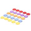 Ktann Plastic Poker Chips 500pcs 1.5cm Plastic Poker Chips Bingo Chips Markers for Party Games Enhance Your Gaming Experience view 2