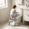 Potty Training Seat Anti-Slip Foldable Adjustable with Backrest Support view 2