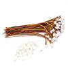 3 Pin Connector 50 Sets Pre Wired 28AWG Leads Brass PVC Build for PCB Control Panels Robotics and LED Strips view 4