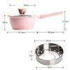 GDBIJFKF Cookware Set Kitchen Pots Soup & Stock Baby Food Supplement Milk Pot Maifan Stone Non-Stick Cooking Children Small view 3