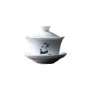 300ml/10oz ceramic hand-painted Panda Bowl Covered Kung Fu Tea Set-Zhubao 'an- view 1