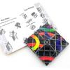 RiToEasysports 8 Panels Folding Puzzle Cube, Twisty for 6 Years Old Kids, with Hand Eye Coordination Training (Black A) view 1