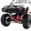 FashionCha Children Rc Vehicle Rc Car Servo Bracket Aluminum Alloy Steering Link Mount Metal Shock Absorber Bracket Custom Build Component Suitable for Advanced Control Crawling Adventures, Red view 3