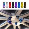 Lug Bolts Car Modification Screws Wheel Hub Nuts Hexagonal Lightweight Racing Tire Nuts Wheel Hub Screws M12x1.5 M12x1.25 TitaniumM12x1.5 M12x1.25/Multi-Colored view 2