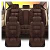 LYBCEOUF Winter Warm Car Seat Cover Ultra-Soft Vehicle Seat Cushion Compatible Full-Wrapped Seat Protector Sedan SUV view 1