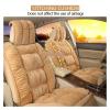 LYBCEOUF Winter Warm Car Seat Cover Ultra-Soft Vehicle Seat Cushion Compatible Full-Wrapped Seat Protector Sedan SUV view 3