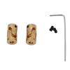 ToysCentral Basics 2pcs Universal Joint Motor Connector Durable Brass Shaft Coupling for DIY Model Cars 3 * 3mm view 1