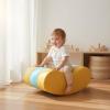 predolo Rocking Boat Wooden Rocking Toy with Padded Seat Bright for Daycare view 2