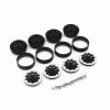 NAVXRSE RC Car Accessories for MN 78 D90 MN90 MN91 MN96 MN98 MN99 MN99S rc Car 4Pcs Metal Beadlock Wheel Hub Rim and Rubber Tire RC Upgrade Parts Accessories view 2