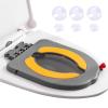 Potty Training Toilet Seat Portable Foldable Cushion Suction Cup Trainer view 1