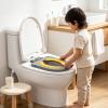 Potty Training Toilet Seat Portable Foldable Cushion Suction Cup Trainer view 2