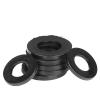 M2 M2.5 M3 M4 M5 M6 M8 M10 M12 M14 M16 M18 M20 Black Nylon Plastic Flat Washer Plane Spacer Insulation Seals Gasket Ring view 2