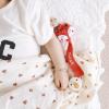 Personalized Pacifier Clip with Name Embroidered Cotton Paci Holder view 2