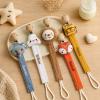 Personalized Pacifier Clip with Name Embroidered Cotton Paci Holder view 3