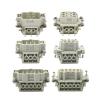 HDC-HE-4/6/10/16/24-core Heavy-Duty Connector Male core Female core 16A500v Aviation Industry Ferrule view 1