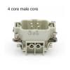 HDC-HE-4/6/10/16/24-core Heavy-Duty Connector Male core Female core 16A500v Aviation Industry Ferrule view 2
