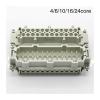 HDC-HE-4/6/10/16/24-core Heavy-Duty Connector Male core Female core 16A500v Aviation Industry Ferrule view 3
