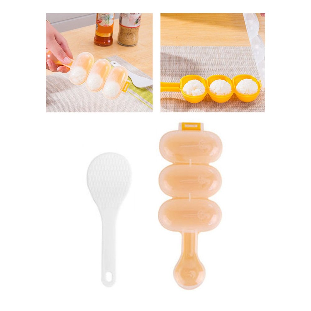 WGFOIP Kids Rice Mould Shaker Fun and Creative Kitchen Tool for Making Delicious Rice Balls 18 X 7cm Plastic 1 Unit