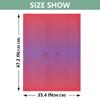 Purple Red Gradient Baby Car Seat Cover Infant Carseat Canopy view 2