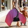 Purple Red Gradient Baby Car Seat Cover Infant Carseat Canopy view 4