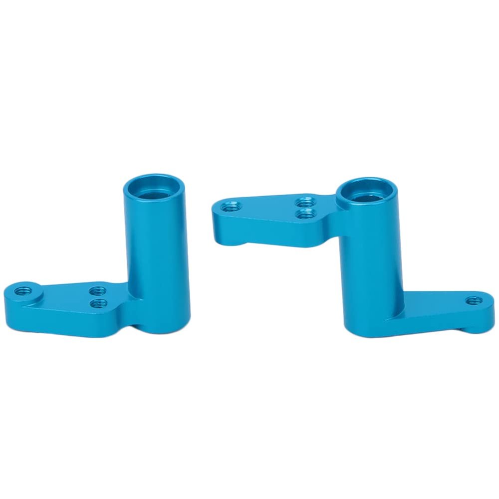 ToysCentral Basics Aluminum Alloy Steering Servo Saver Upgrade Parts, Durable and Lightweight RC Accessory for HPI RS4 Sport 3 RC Car, Easy Installation, 1 Set (Blue RS4015B)
