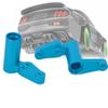 ToysCentral Basics Aluminum Alloy Steering Servo Saver Upgrade Parts, Durable and Lightweight RC Accessory for HPI RS4 Sport 3 RC Car, Easy Installation, 1 Set (Blue RS4015B) view 3