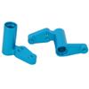 ToysCentral Basics Aluminum Alloy Steering Servo Saver Upgrade Parts, Durable and Lightweight RC Accessory for HPI RS4 Sport 3 RC Car, Easy Installation, 1 Set (Blue RS4015B) view 4