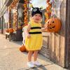 Ayalinggo Baby Dinosaur Costume Boy Girl Cute Halloween Animal Fuzzy Cosplay Outfits (Yellow Bee, 12-18 Months) view 3