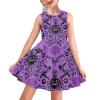 Youngerbaby Girls Sleeveless Halloween Dress Cute Spooky Themed Swing Dress view 2