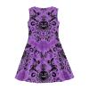 Youngerbaby Girls Sleeveless Halloween Dress Cute Spooky Themed Swing Dress view 3