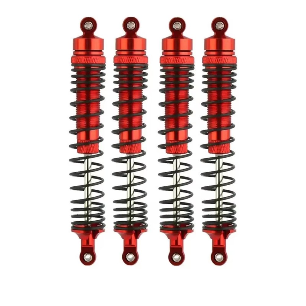 RC Car Shock Absorber Compatible with Losi for LMT 1/8 RC Car Upgrade Modification Replacement Accessories Parts 4pcs Metal Shock Absorber