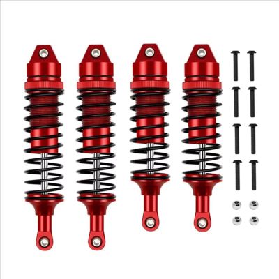 RC Car Shock Absorber Compatible with Traxxas for Slash for Rustler for Stampede for Hoss 1/10 RC Car Upgrade Accessories Parts Metal Shock Absorber