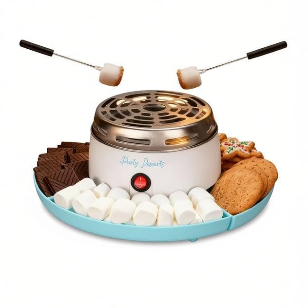 Party Desserts Electric S'mores Maker Indoor Marshmallow Roaster