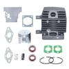 34mm Cylinder With Piston Pin Rings Oil Seal Gasket Kit Compatible With FS75 FS85 HS75 Replacement Part 41370201202 view 2