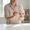 harayaa Doll Figure Moveable Articulation Human Proportion Makeup Practice Face-Up Interchangeable Head Parts Suitable for Artistic Collecting Display, Mengmeng Makeup Head view 3