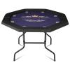 REAHOISY 48" Foldable Poker Table for 8 Players, Portable Texas Holdem view 1