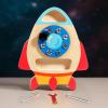 ZQsmgs Wooden Rocket Screw Driver Board Toy, Fine Motor Skill Toy view 3