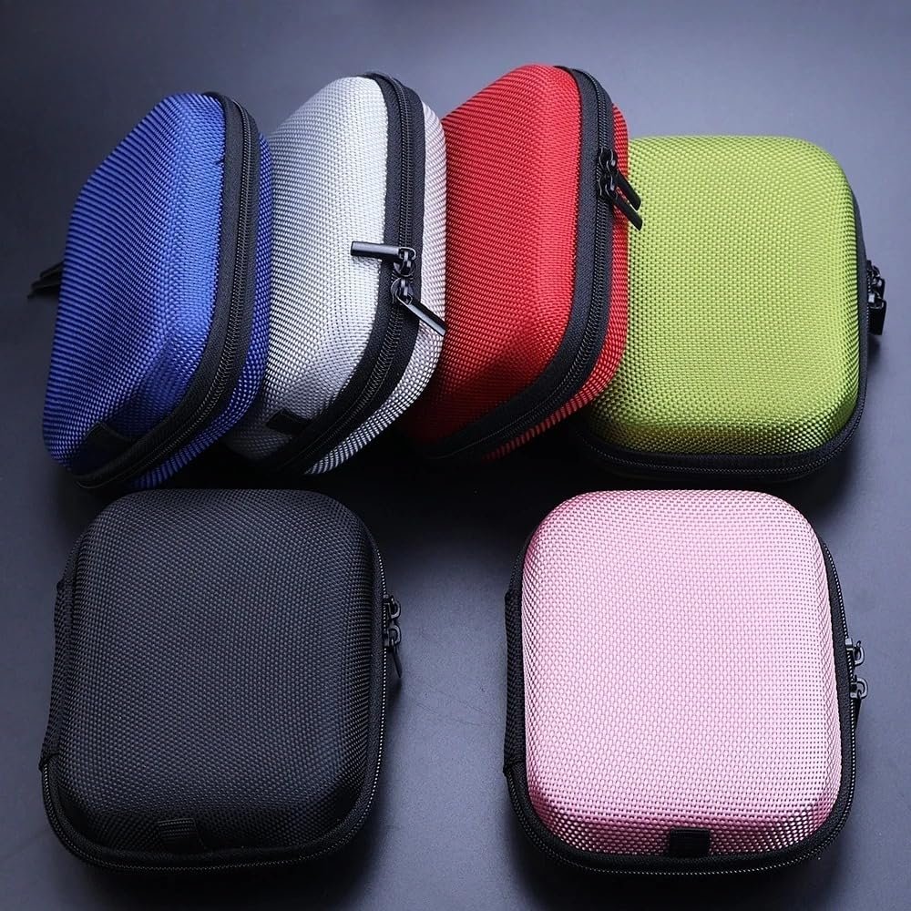 VAPXSGI 1Pcs Hard Case Travel Carrying Protector Bag Storage Bag For GameBoy Advance SP GBA SP Console Carry Protective Cover (Pink)