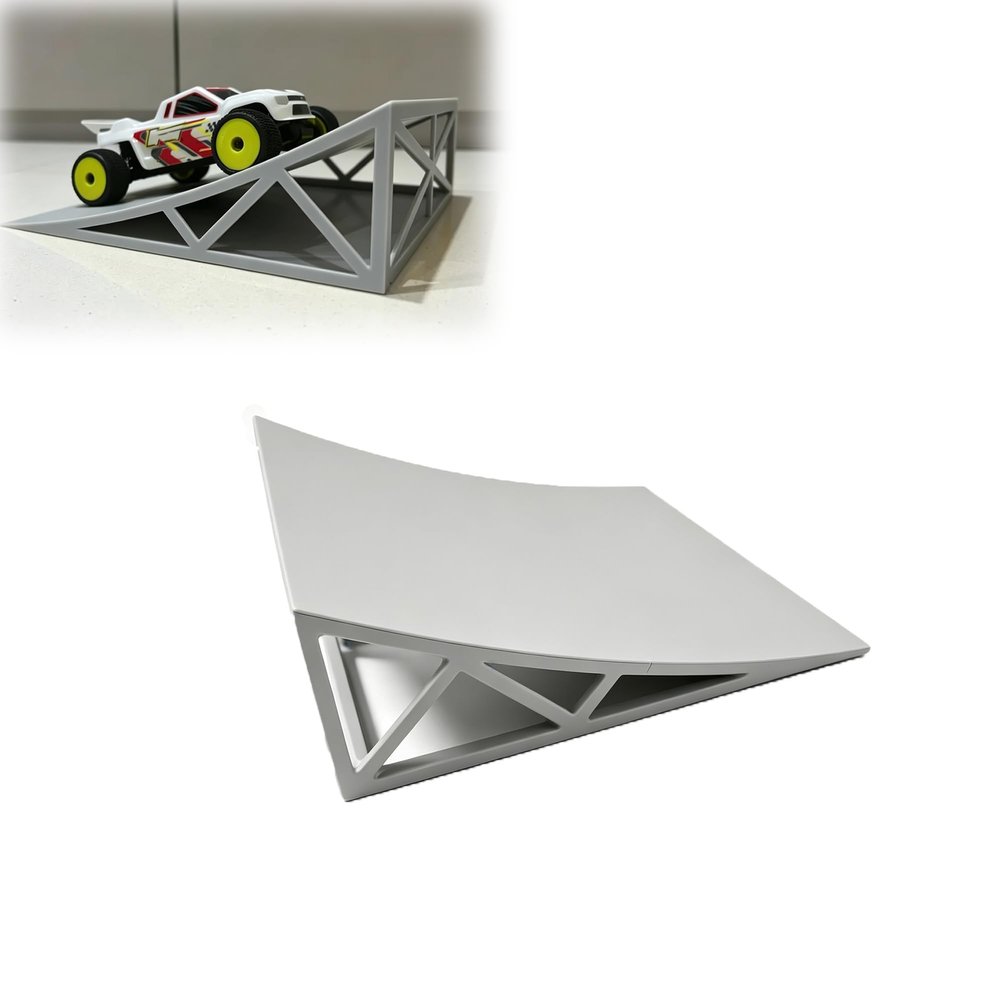 RC Car Jump Ramp 1 Pack Compatible with Losi Micro B 1 24 Scale Stunt Ramp Indoor Outdoor Action Accessory