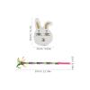 PLAFOPE Special Bunny Shape Paper Piata for Easter Party and Birthday Party with Versatile Use and Candy-filled Surprise Cute Design view 2