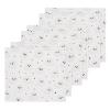 Gravopti Halloween Boo Baby Cotton Washcloths 6 Pack Cotton Newborn Wash Cloths, Super Soft Absorbent Baby Face Towels for Bathing, Feeding, Burping, Drooling, 12 x 12 Inch view 3