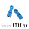 RC Repair Parts Compatible with Tamiya for TT02 XV01 TB03 Rc Car Upgrade Modification Accessories Parts 2Pcs CNC Servo Mount view 2