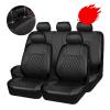 LYBCEOUF Car Universal PU Seat Protector Waterproof Universal Full Surround Seat Protector Car Interior Accessories view 2