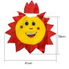 ChicLitonor Cute Halloween Costumes Dress Up Cartoon Weather Costume for Kids Halloween Children's Day Party Supplies, Sun view 3