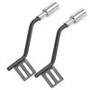 VBCERSDZ RC Car Accessories Compatible with SCX10 1/10 1Pair Metal Decoration Exhaust Pipe RC Car Upgrade Parts Accessories view 1