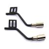 VBCERSDZ RC Car Accessories Compatible with SCX10 1/10 1Pair Metal Decoration Exhaust Pipe RC Car Upgrade Parts Accessories view 2